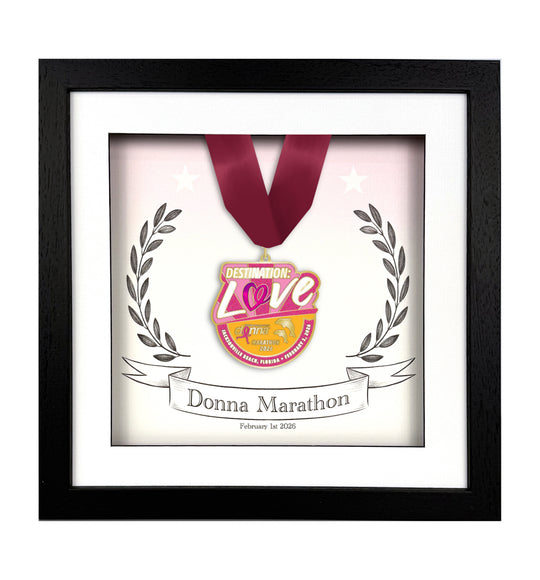 Donna Jacksonville Marathon 2026 - Medal Frame