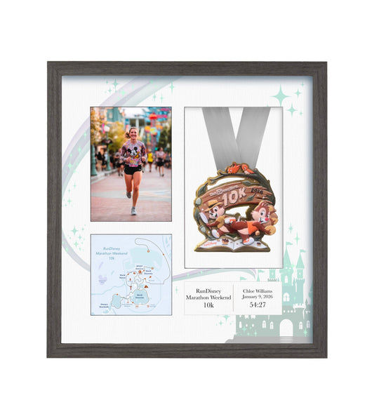 RunDisney Marathon Weekend 10k Marathon 2026 - Medal & Photo Frame