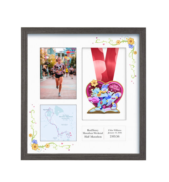 RunDisney Marathon Weekend Half Marathon 2026 - Medal & Photo Frame