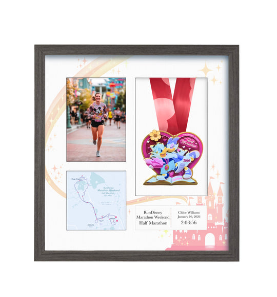 RunDisney Marathon Weekend Half Marathon 2026 - Medal & Photo Frame