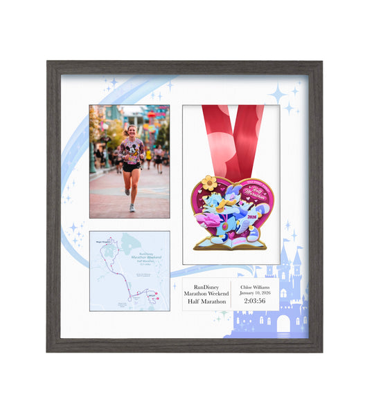 RunDisney Marathon Weekend Half Marathon 2026 - Medal & Photo Frame