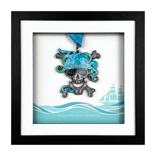 Gasparilla Marathon 2026 - Medal Frame