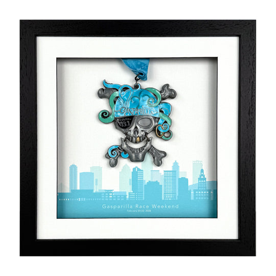 Gasparilla Marathon 2026 - Medal Frame