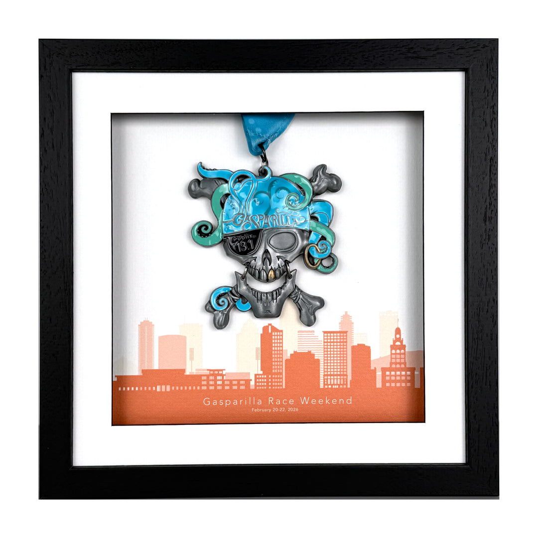 Gasparilla Marathon 2026 - Medal Frame