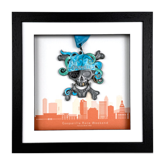 Gasparilla Marathon 2026 - Medal Frame