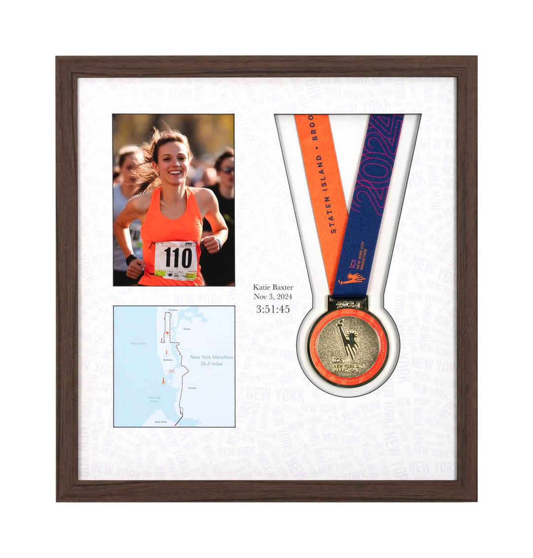 New York Marathon 2023 - Medal & Photo Frame