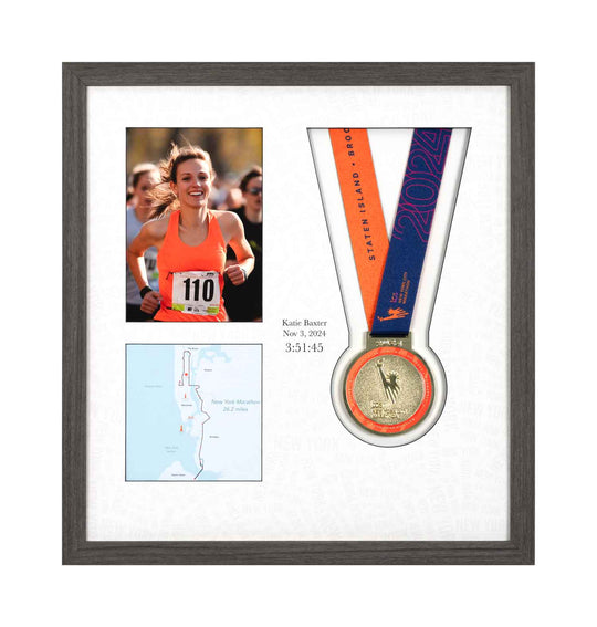 New York Marathon 2023 - Medal & Photo Frame