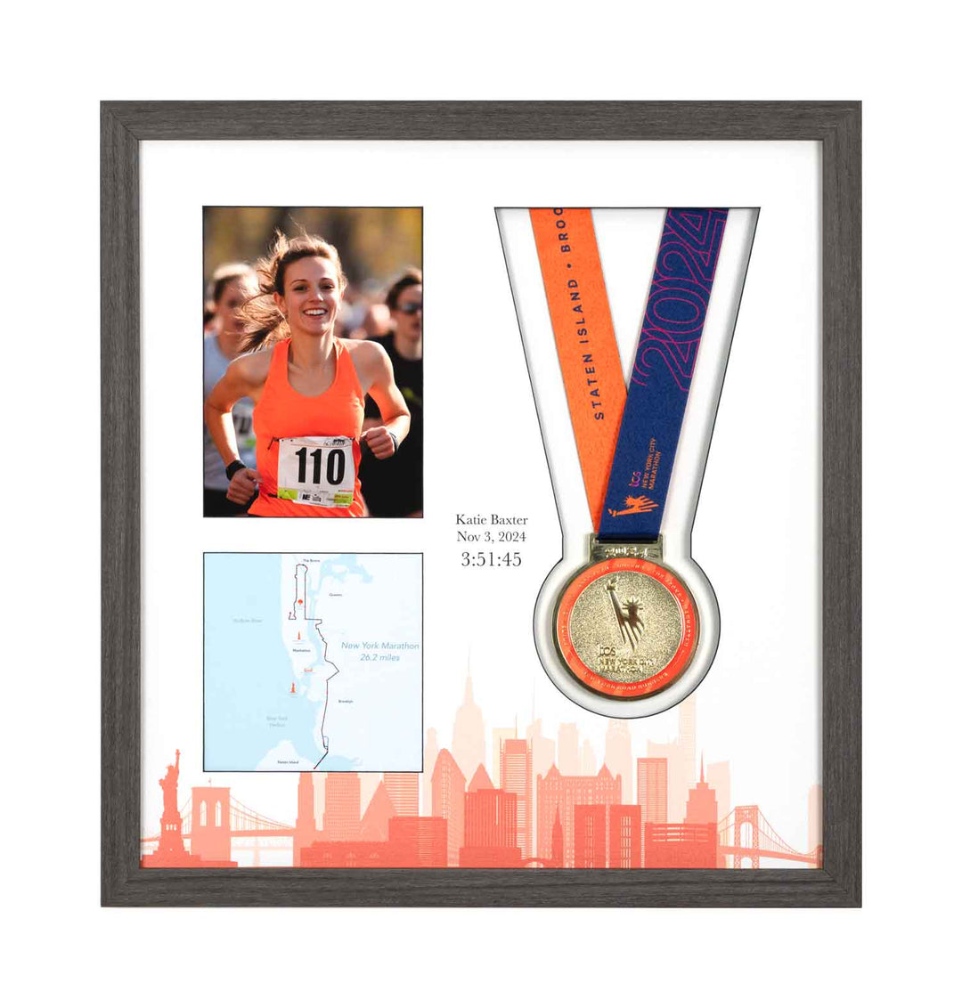 New York Marathon 2023 - Medal & Photo Frame