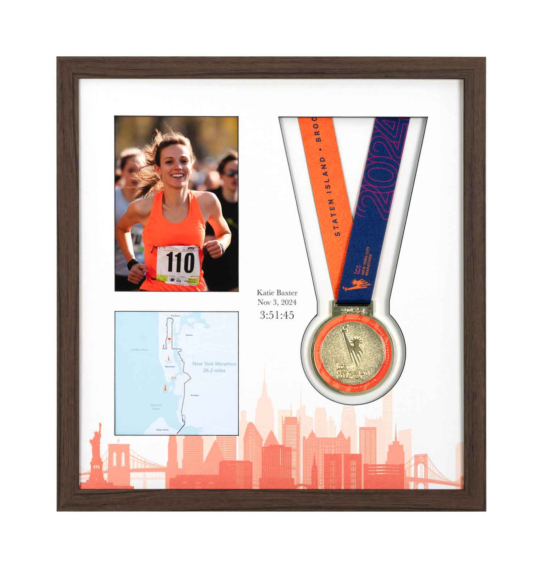 New York Marathon 2023 - Medal & Photo Frame