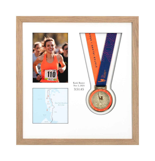 New York Marathon 2023 - Medal & Photo Frame