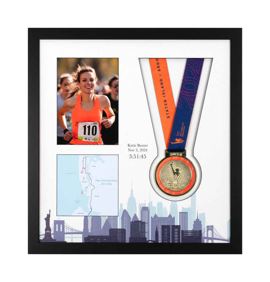 New York Marathon 2023 - Medal & Photo Frame
