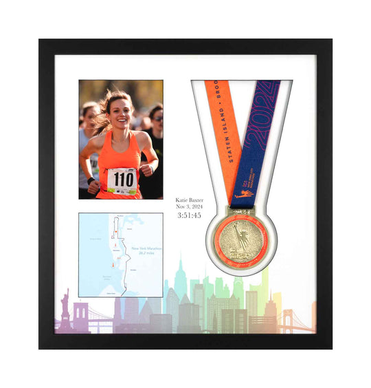 New York Marathon 2023 - Medal & Photo Frame
