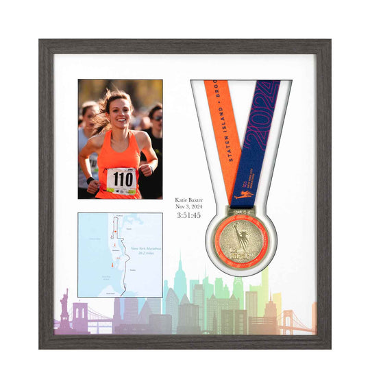 New York Marathon 2023 - Medal & Photo Frame