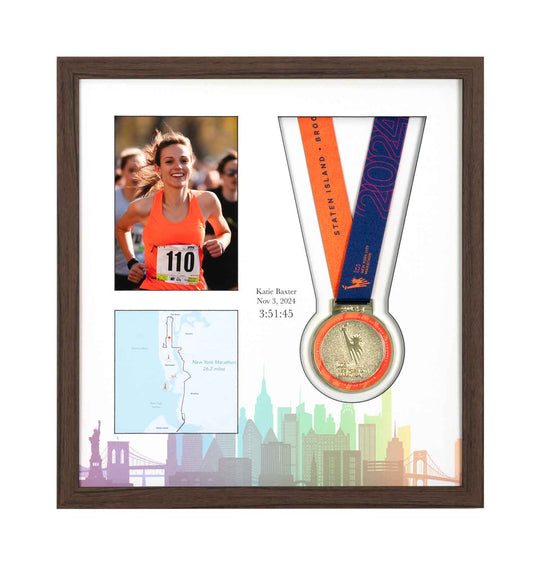 New York Marathon 2023 - Medal & Photo Frame