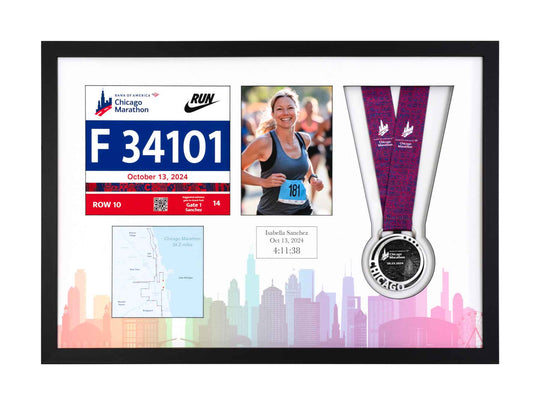 Chicago Marathon 2024 - Medal / Photo / BIB