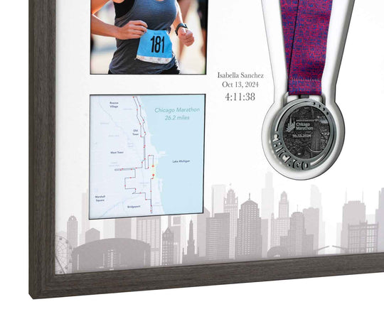 Chicago Marathon 2024 - Medal & Photo Frame