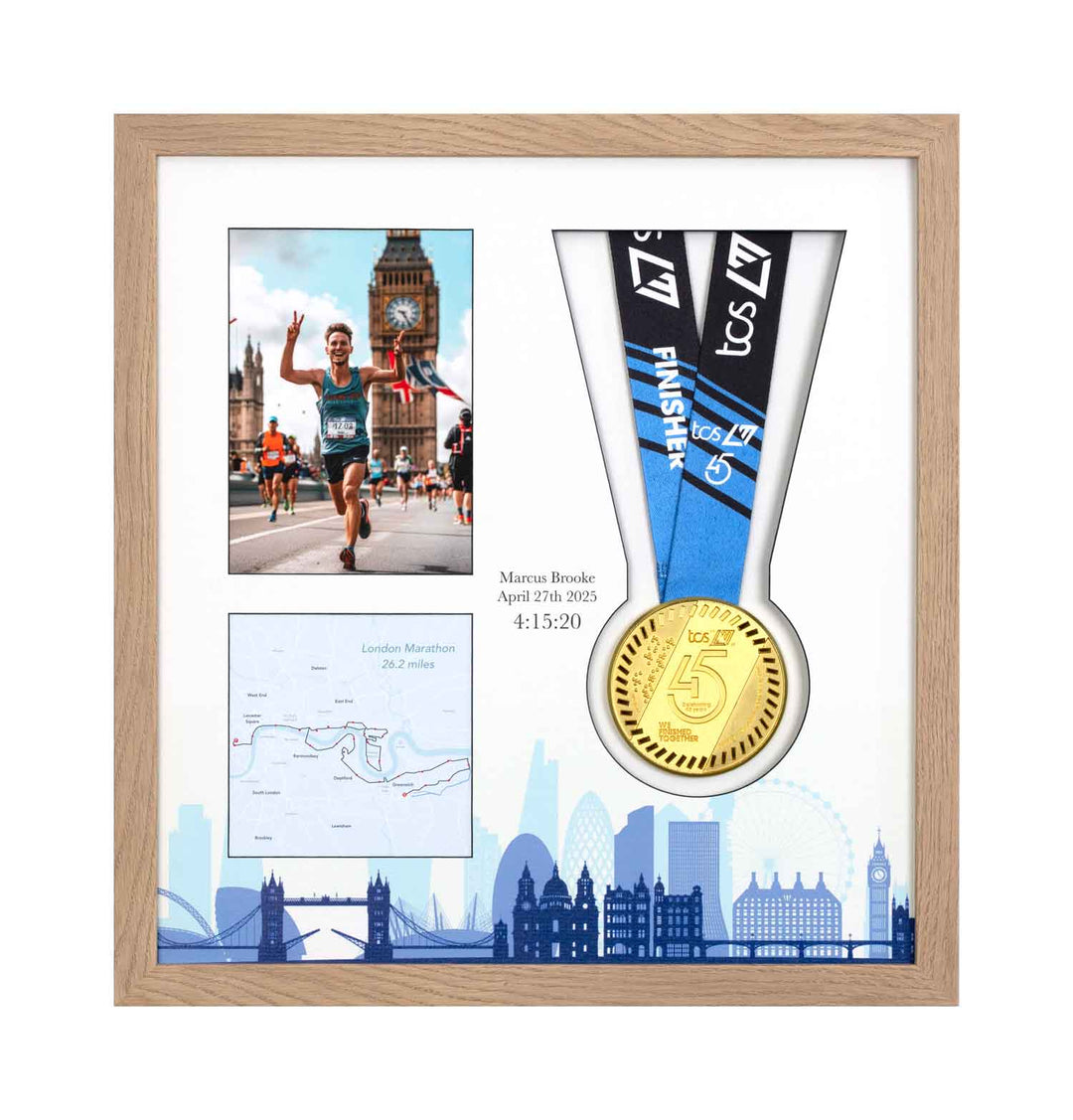 London Marathon 2026 - Medal & Photo Frame