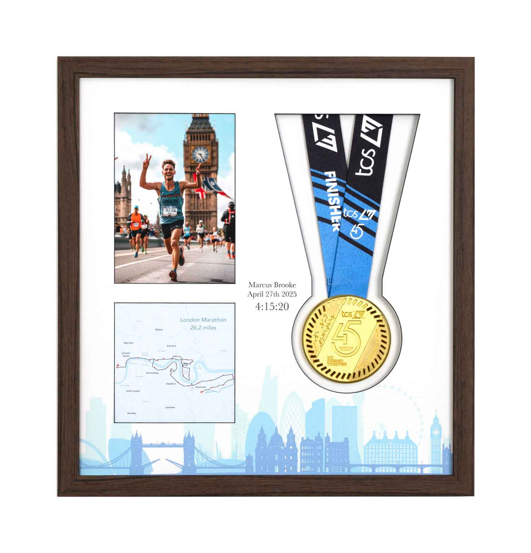London Marathon 2026 - Medal & Photo Frame