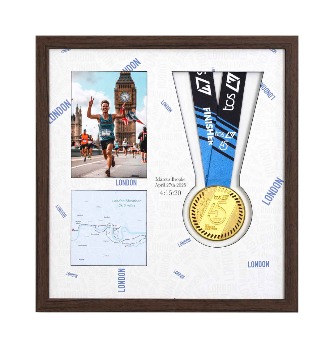 London Marathon 2026 - Medal & Photo Frame