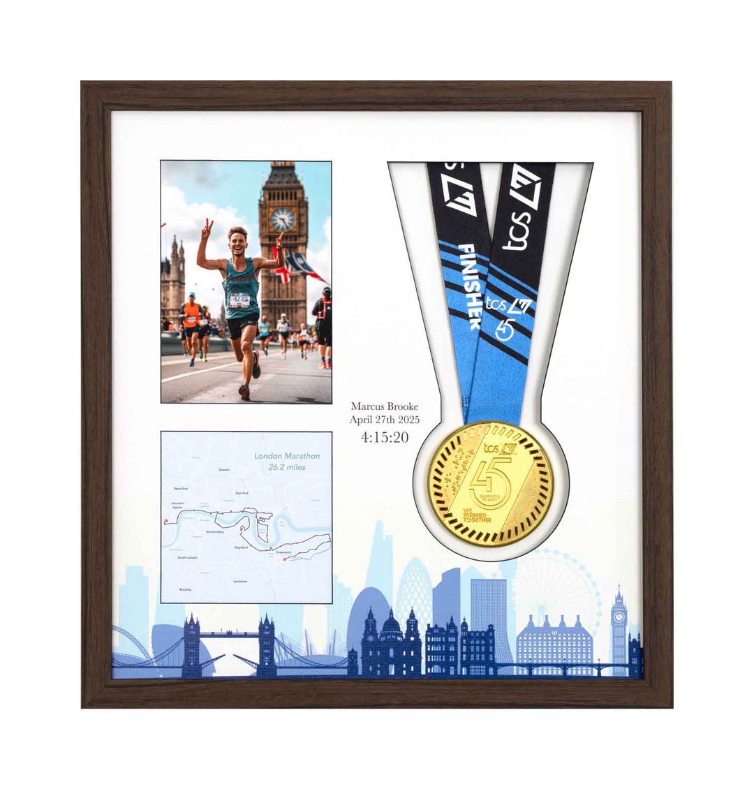 London Marathon 2026 - Medal & Photo Frame