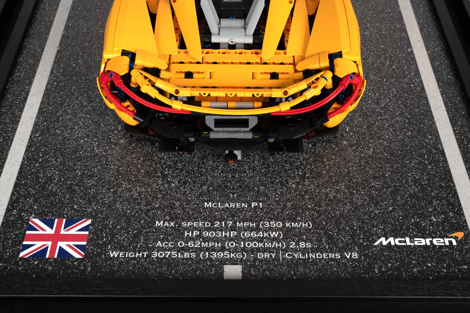 Lego McLaren P1 (42172) Deluxe Display Frame | Treasure It Forever